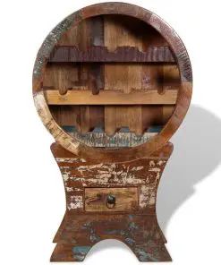 vidaXL Wine Rack for 10 Bottles Solid Reclaimed Wood