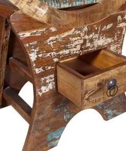 vidaXL Wine Rack for 10 Bottles Solid Reclaimed Wood