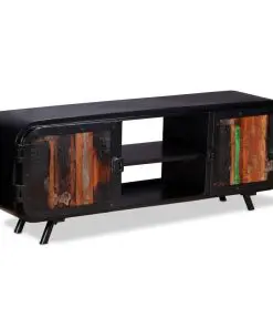 vidaXL TV Cabinet Reclaimed Wood 120x30x45 cm
