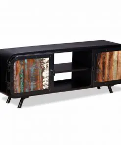 vidaXL TV Cabinet Reclaimed Wood 120x30x45 cm