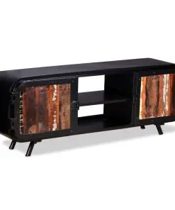 vidaXL TV Cabinet Reclaimed Wood 120x30x45 cm