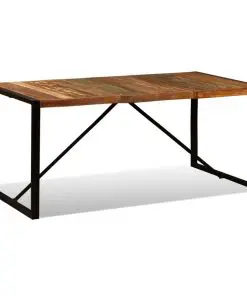 vidaXL Dining Table Solid Reclaimed Wood 180 cm