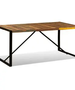 vidaXL Dining Table Solid Reclaimed Wood 180 cm