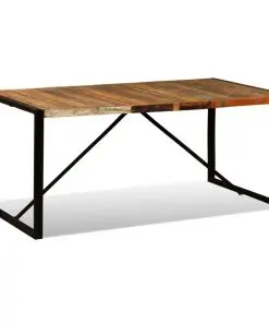 vidaXL Dining Table Solid Reclaimed Wood 180 cm