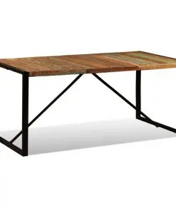 vidaXL Dining Table Solid Reclaimed Wood 180 cm