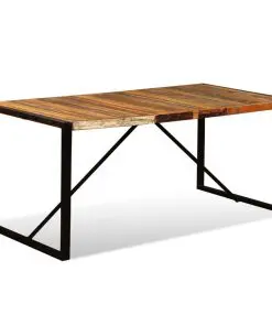 vidaXL Dining Table Solid Reclaimed Wood 180 cm