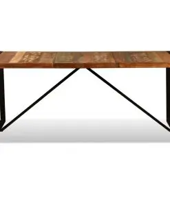 vidaXL Dining Table Solid Reclaimed Wood 180 cm