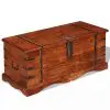 vidaXL Storage Chest 90x40x40 cm Solid Wood