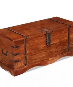 vidaXL Storage Chest 90x40x40 cm Solid Wood