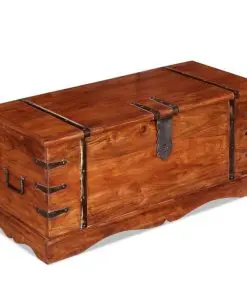 vidaXL Storage Chest 90x40x40 cm Solid Wood