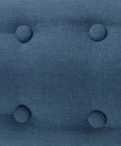 vidaXL Armchair Blue Fabric