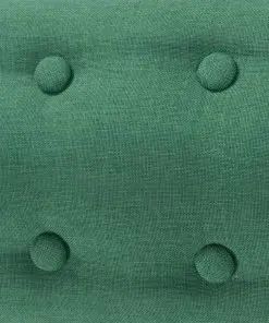 vidaXL Armchair Green Fabric