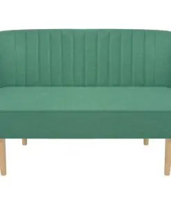vidaXL Sofa Fabric 117×55.5×77 cm Green