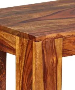 vidaXL Bench Solid Sheesham Wood 110x35x45 cm