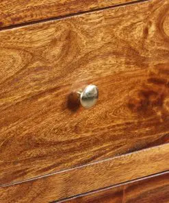 vidaXL Side Cabinet Solid Sheesham Wood 60x35x76 cm