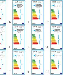 vidaXL Ceiling Lamp with 4 Spotlights E14 Black and Copper