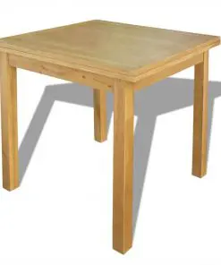 vidaXL Extendable Table Oak 170x85x75 cm