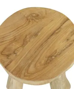 vidaXL Bar Stool Solid Teak Wood