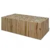 vidaXL Coffee Table Genuine Teak 90x50x35 cm