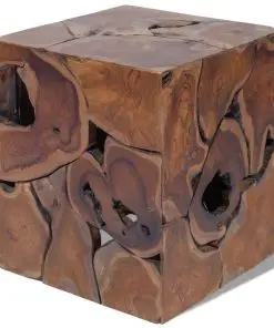 vidaXL Stools 2 pcs Solid Teak