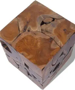 vidaXL Stools 2 pcs Solid Teak