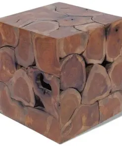 vidaXL Stools/Coffee Table Solid Teak