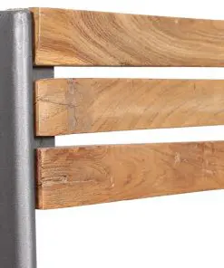 vidaXL Dining Chairs 4 pcs Solid Teak Wood