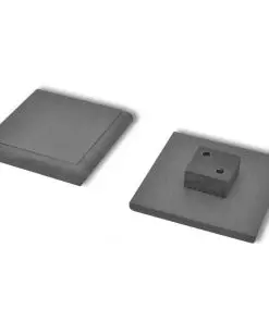 vidaXL Garden Fence Panels 4 pcs WPC 715 cm Grey