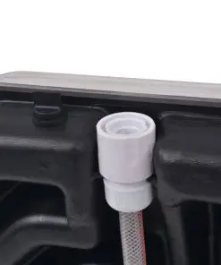 vidaXL Solar Shower 20 L Aluminium HDPE