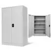 vidaXL Office Cabinet 90x40x140 cm Steel Grey