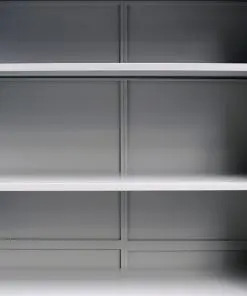 vidaXL Office Cabinet 90x40x140 cm Steel Grey