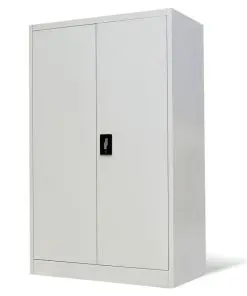 vidaXL Office Cabinet 90x40x140 cm Steel Grey