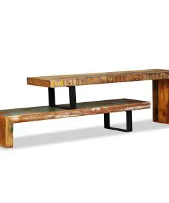 vidaXL TV Stand Solid Reclaimed Wood