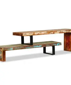 vidaXL TV Stand Solid Reclaimed Wood