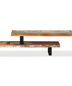 vidaXL TV Stand Solid Reclaimed Wood