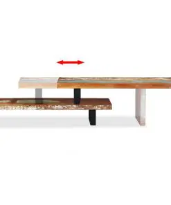 vidaXL TV Stand Solid Reclaimed Wood
