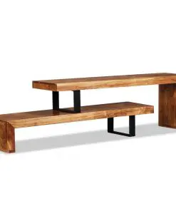 vidaXL TV Stand Solid Acacia Wood