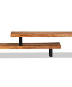 vidaXL TV Stand Solid Acacia Wood