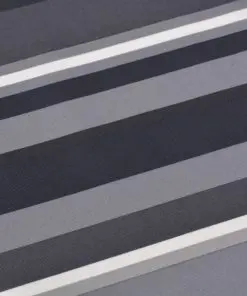 vidaXL Balcony Screen Oxford Fabric 90×400 cm Stripe Grey