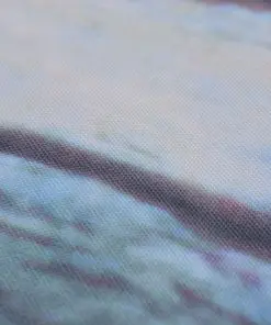 vidaXL Balcony Screen Oxford Fabric 75×400 cm Stone Wall Print