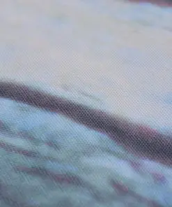 vidaXL Balcony Screen Oxford Fabric 90×400 cm Stone Wall Print