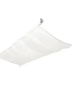 vidaXL Patio Awning Sunscreen Complete Set Oxford Fabric 140×270 cm