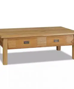 vidaXL Coffee Table Solid Teak 100x60x35 cm