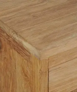 vidaXL Bedside Cabinet Solid Teak 40x30x50 cm