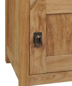 vidaXL Bedside Cabinet Solid Teak 40x30x50 cm