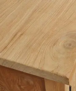 vidaXL TV Cabinet Solid Teak 120x30x40 cm