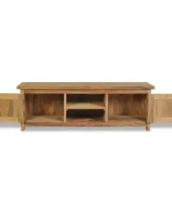 vidaXL TV Cabinet Solid Teak 120x30x40 cm