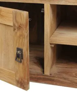 vidaXL TV Cabinet Solid Teak 120x30x40 cm