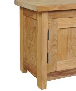vidaXL TV Cabinet Solid Teak 120x30x40 cm