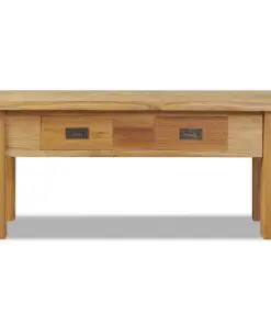 vidaXL Hall Bench Solid Teak 90x30x40 cm